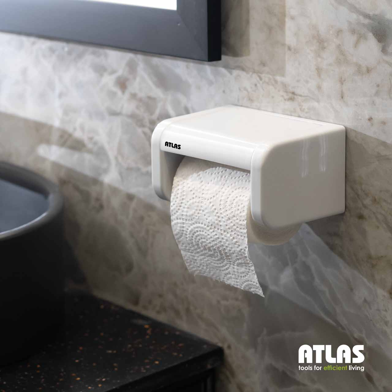 جا دستمال رول کوچک همتا اطلس