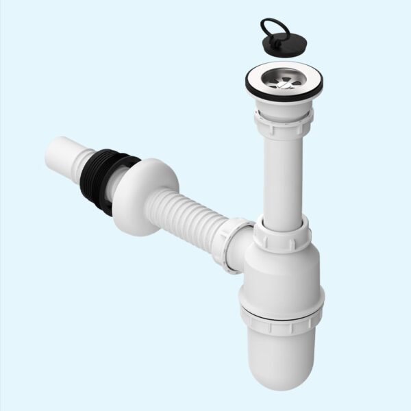 سیفون روشویی با خرطومی 316 محک